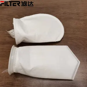 Food Grade 25 50 100 200 1 Micron Industrial Bag Filter On Paint