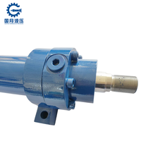 Cylindre hydraulique personnalisé à double action, cylindre hydraulique industriel d'ingénierie à haute performance