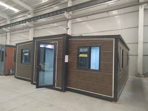 Casa modular plegable con panel solar, casa contenedor expandible, casa prefabricada - Product Image 4