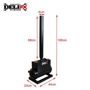 100W 3.5MPA presión <span class=keywords><strong>de</strong></span> aire potente disparar streamer hasta 20m y confeti hasta 10m DMX confeti cañón lanzador máquina para fiesta - Product Image 2