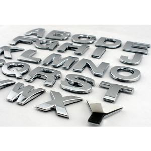 25mm di alta 3d personalizzato logo emblema in plastica distintivi in metallo <span class=keywords><strong>per</strong></span> marcatore emblema <span class=keywords><strong>auto</strong></span> - Product Image 1