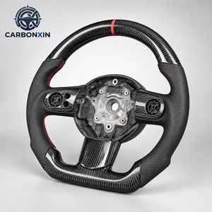 Volante de Cuero y Fibra de Carbono para Mini Cooper JCW R56 F56 F54 F55 F60, para los Modelos 2013-2022 - Product Image 2