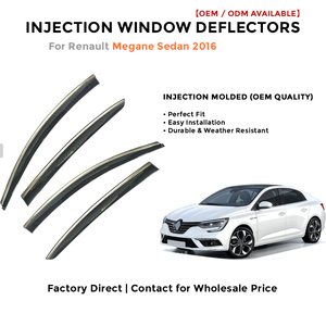 Déflecteurs de fenêtre latérale pare-pluie pour Toyota Cruiser 2019-2020 accessoires auto - Product Image 2