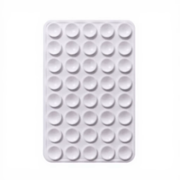 Vente directe usine – Support de téléphone portable en silicone antidérapant 40 en 1, double face, mobile, carré, pour bureau, sac OPP transfrontalier