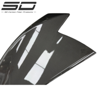 Aileron de coffre SD de haute qualité pour Ferrari 296, style Novitec, kit carrosserie, fibre de carbone, directement de l'usine, haute performance