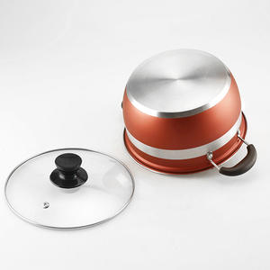 Paslanmaz Çelik 8 Parça Tencere Seti Çorba Tenceresi Sütlük Tava Kalınlaştırılmış Çift Tabanlı Modern Tasarım Üniversal - Product Image 5