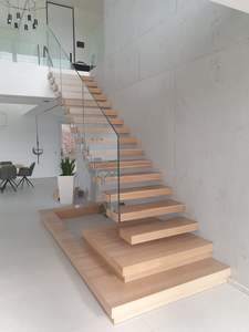Forestar Factory <span class=keywords><strong>Escalier</strong></span> flottant de haute qualité rentable avec atterrissages pour villa - Product Image 4