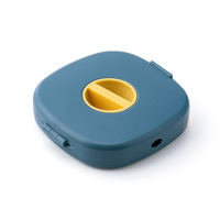 Caja de Almacenamiento para Cables de Datos, Dispositivo Enrollador de Cables de Carga para Teléfono, Versátil con Soporte para Teléfono, Portátil, Caja Organizadora para Auriculares
