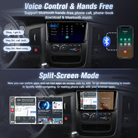 Autoradio sans fil 9 pouces avec Carplay, Android Auto, système Linux, GPS, lecteur multimédia pour Dodge Ram