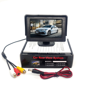 4.3 Inch TFT DC9V-36V Car <strong>Monitor</strong> <strong>Reversing</strong> Parking HD Display <strong>LCD</strong> 16:9 Color Rear View Screen Dual Channel Video Input Desktop - Product Image 4