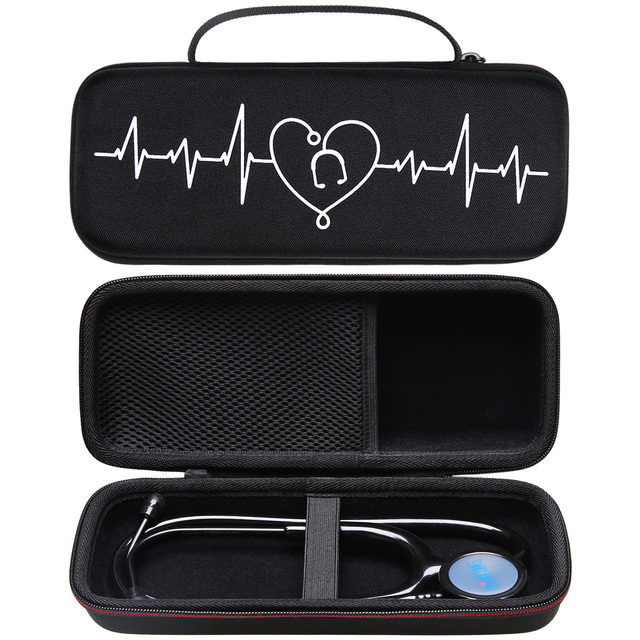 Hot Sales Travel Carrying Medical Pouch Storage Bag Protective Hard Carrying EVA Stethoscope Case