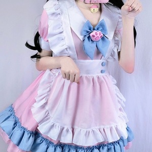 Costume <span class=keywords><strong>da</strong></span> Cameriera Giapponese Lolita per Donne, Adorabile Outfit Kawaii per Cosplay, Halloween, Spettacoli Anime, Uso Quotidiano e Palcoscenico - Product Image 3