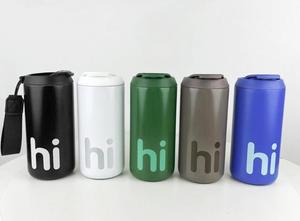 Tasse thermos portable en acier inoxydable 316 au design moderne Tasse à eau pour voiture à boire directement à grande bouche Tasse à vide - Product Image 4