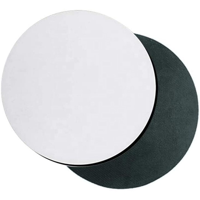 High Quality Transfer Printing Round Shape Gaming Mouse Pad for Sublimation White Blank Custom Mouse Pad for Home Office