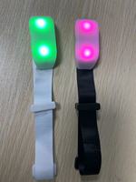 Bracelets DMX Ruben LED sans fil avec télécommande radio personnalisée en nylon Bracelet Xy lumineux à LED pour fête et concert