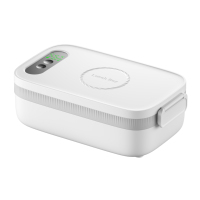 Boîte à lunch isotherme portable sans fil de 1000 ml, alimentée par USB, avec affichage numérique LED automatique, fonction minuterie, utilisation en voiture et en extérieur