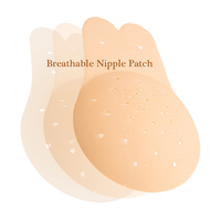 Soutien-gorge adhésif invisible en silicone de haute qualité, cache-tétons sexy pour femmes, protections de mamelons sans couture, respirantes, en forme d'oreilles de lapin