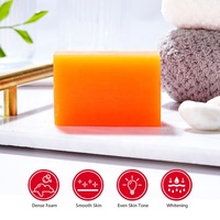 Savon Visage et Corps Fait Main OEM/ODM 100g, Éclaircissant, Hydratant à l'Acide Kojique et Glycérine, Nettoyage Profond et Éclat de la Peau