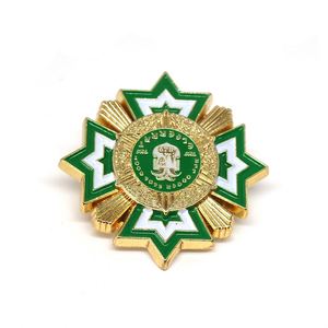 Insignia chapada a color Policía Local Rumania, insignias personalizadas, pin de metal dorado, bolsa OPP, diseño personalizado, personalización de dibujos animados, global - Product Image 3