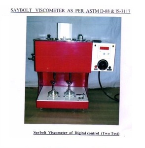 Viscosímetro Saybolt (Brookfield) Según ASTM D-88, Marca BALAJI INDIA(BI), 1 Año de Garantía, Personalización OEM/ODM, Temperatura Digital - Product Image 1