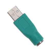 Adaptador convertidor USB 2,0 macho a hembra de 6 pines para PS2 PS/2, ordenador, PC, portátil, teclado, conector de ratón