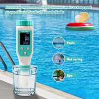 Analyseur de qualité de l'eau multiparamètres portable KSW KFG-YY1070 pour l'industrie des déchets, avec mesure H2 TEMP, livraison gratuite
