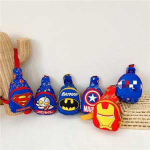 Sac à bandoulière pour garçons plus récent dessin animé mignon à la mode Cool <span class=keywords><strong>Marvel</strong></span> chauve-souris Iron Man Superman sacs à bandoulière Nylon poitrine <span class=keywords><strong>Pack</strong></span> en gros - Product Image 2
