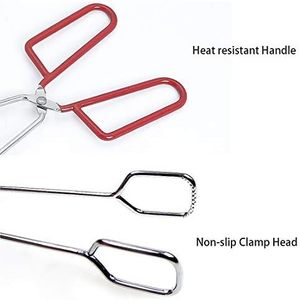 Long Handle Stainless Steel Charcoal Clamps-Reusable <b>BBQ</b> Baking & Camping <b>Tools</b> - Product Image 3