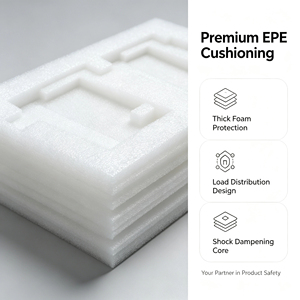 Insert en mousse EPE résistant à la compression, doublure intérieure EPE personnalisée pour l'emballage de produits de transit logistique - Product Image 1