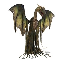 Nouvelle Décoration Animatronique Dragon Volant de Forêt d'Hiver 8 pieds pour Halloween 2026, Vente en Gros, pour Extérieur et Intérieur