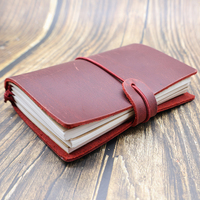 Journal de prière en cuir véritable fait à la main avec lien - Cadeau de gratitude et de remerciement pour les événements et les cadeaux religieux