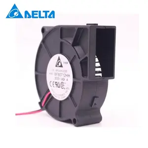 Delta BFB0712HH 7525 75x25mm 12V DC 15CFM 4500RPM 0.42A 5.04W 7.5CM Wire Leads blower axial cooling fan