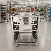 Machine à glaçage automatique haute capacité en acier inoxydable pour beignets, enrobeuse de chocolat pour boulangerie, facile à utiliser
