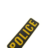 Patch tactique 3D en PVC souple, prêt à l'emploi, pour gilet tactique, poitrine, dos, accessoire de sac à dos de sport en plein air