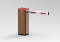 Barrière de sécurité de contrôle d'accès pour parking automatique WiFi, compatible avec les cartes RFID et les smartphones, en acier inoxydable sans balais
