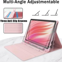 Étui de protection pour clavier compatible avec Fire HD 10 10Plus, étui magnétique sans fil