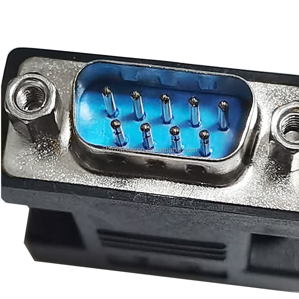 CONNETTORE D-SUB FEMMINA 9 PIN ANGOLARE 90° DA CIRCUITO STAMPATO Amphenol Fci - Foto 2