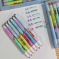 Le Yi en stock – Lot de 16 à 80 marqueurs double pointe non effaçables pour papier, aquarelle, gribouillage et bandes dessinées – Fournitures artistiques pour enfants