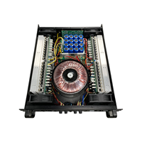 Amplificateur audio professionnel en métal 3U 4X1500w 4 canaux Classe H Stéréo pour spectacles sur scène et concerts en direct