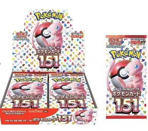<span class=keywords><strong>Caja</strong></span> de Sobres Sellada de Fábrica del Juego de Cartas Coleccionables Pokémon Japonés, Edición Escarlata y Violeta 151 (SV2A) - Product Image 1