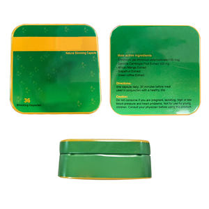 Capsules amincissantes vertes et blanches de Garcinia Cambogia de soutien de perte de poids rapide - Product Image 5