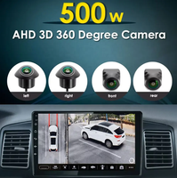 Système de surveillance par caméra panoramique OEM 1080P HD 360 Caméra de voiture à 4 yeux d'oiseau pour toutes les radios Android