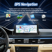 Layar Radio mobil Android 10.25 inci, WIFI SIM DSP Audio GPS Stereo untuk BMW X1 F48 X2 F49 2016-2017