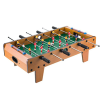 Table de football miniature portable pour enfants, jeu de baby-foot de table avec ballon en plastique pour le divertissement