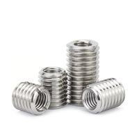 M2.5 M3 M4 M5 M6 M8 M10 M12 304 Acier Inoxydable Intérieur Extérieur Filetage Adaptateur Vis Filetage Insert Manchon Conversion Écrou