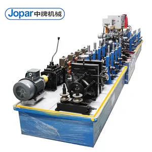JOPAR demir boru yapma makinesi/kare/Oval boru fabrikası ekipmanları