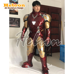 Costume <span class=keywords><strong>Superman</strong></span> bleu foncé personnalisé pour hommes adultes, ensemble de costumes de cosplay avec personnages de films, haut en tissu tridimensionnel - Product Image 4