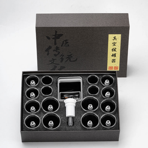 Ensemble de ventouses pour le corps, dispositif de ventouses à aspiration d'air, outils spéciaux pour la médecine chinoise et la beauté - Product Image 1