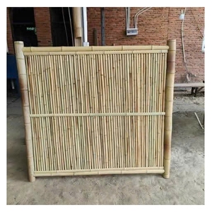 Hot Selling Outdoor <b>Bamboo</b> Fence Roll Natural Garden Privacy Screening Decorative <b>Bamboo</b> Wall Fence for Landscaping - Product Image 1