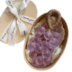 New Crystal Grape Whole String Handmade <b>Soap</b> for Showering and Hand Washing Long-lasting Fragrance Simulated Fruit Shaped <b>Soap</b> - Product Image 4